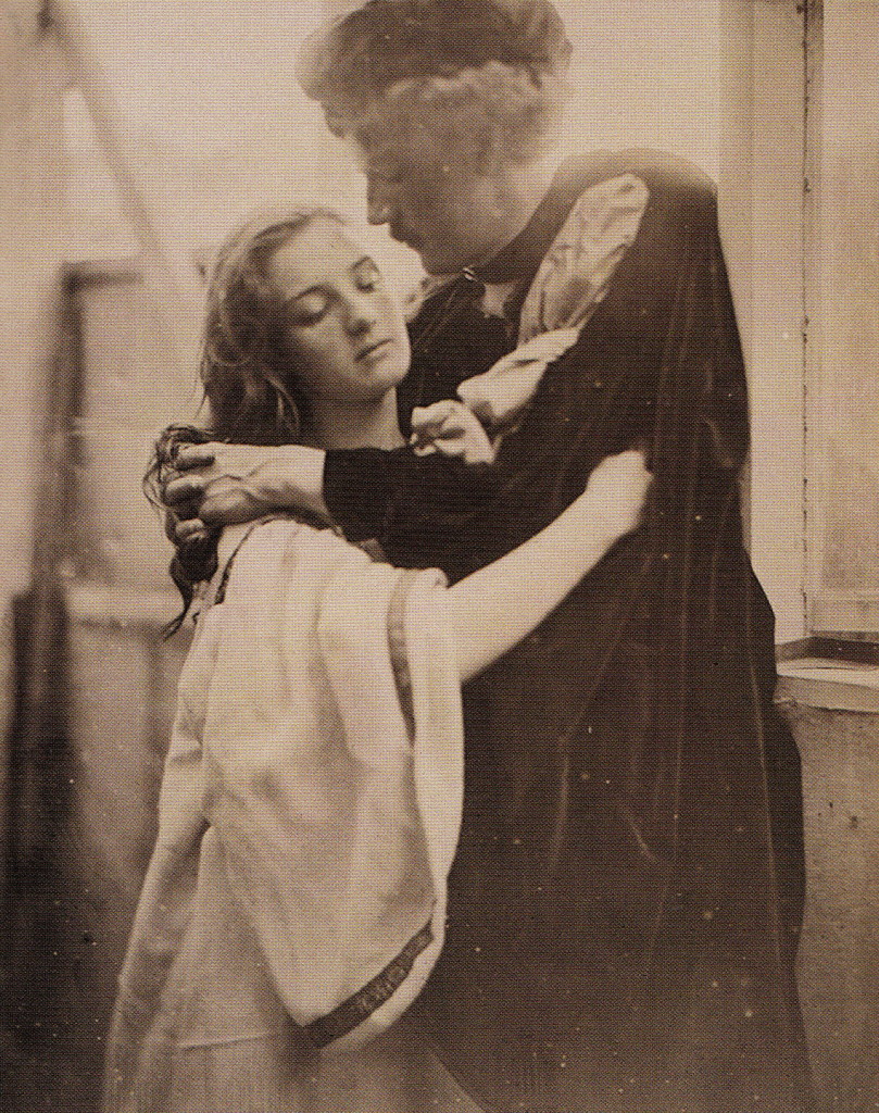Romeo and Juliet, 1867 Mary Ryan e Henry James Steadman Cotton, sposati nel mese di quell'anno, posano come protagonisti della tragedia Shakesperiana